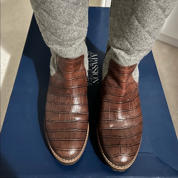 Sperry Essex Quilted Leather Riding Boots 6 - Picture 4 of 7